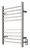Amba Hardwired Radiant Square Towel Warmer - Polished Stainless - RSWH-P