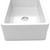 Fine Fixtures FC3018HA Hamwick English Design Fireclay Apron Kitchen Sink - White - 28 3/4" x 19 1/2"