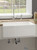 Fine Fixtures FC3018LI Lichfield French Fluted Fireclay Apron Kitchen Sink - White - 28 3/4" x 19 1/2"