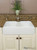 Fine Fixtures Berrington Double Bowl Butler Fireclay Kitchen Sink with Taphole - White - 31 1/4" x 19 1/4" - FC3120BE