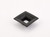 Schaub 440-MB Finestrino Door Pull Flared Square 32 mm cc - Matte Black