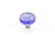 Schaub Ice Round Glass Door Knob 1-1/2" Diam - Blue Pearl - 31-PBL