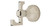 Price Pfister BRH-DE0D Single Hook Robe Hook - Polished Nickel