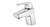 Price Pfister LG42-LPMC Arkitek Single Handle Bathroom Faucet with Push & Seal Drain - Polished Chrome