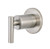 Price Pfister Contempra Single Handle Diverter Trim Only with Metal Lever - Brushed Nickel - 016-NC1K