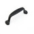 Schaub Traditional Door Pull 4" cc - Flat Black - 742-FB