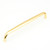 Schaub Traditional Appliance Door Pull 15 " cc - Polished Brass - 738-03