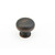 Schaub Traditional Door Knob 1-1/4" diam - Michelangelo Bronze - 706-MiBZ