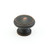 Schaub Traditional Door Knob 1-1/2" diam - Michelangelo Bronze - 704-MiBZ