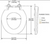 Mansfield SB100-BC Biscuit Round Toilet Seat