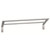 Valsan Sensis Flat Curved Double Towel Rail / Bar 24" - Satin Nickel