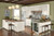 Kraftmaid  Kitchen Cabinets - Slab-Veneer AG7L-2 High Gloss Foil in Dove White