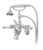 Cheviot 5115-AB Tub Filler Faucet with Diverter & Hand Shower & Cross Handles  - Antique Bronze