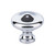 Top Knobs M1920 Dakota Peak Knob 1 5/16" - Polished Chrome Dakota