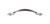 Top Knobs Angle 3 3/4" Center to Center Bar Pull, Brushed Satin Nickel - M1903