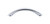 Top Knobs M1928 Dakota Arc Pull 4" (c-c) - Polished Chrome Dakota