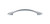 Top Knobs Buckle 5 1/16" Center to Center Bar Pull, Polished Chrome - M1933