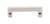 Top Knobs M1974 Aspen II Flat Sided Pull 4" (c-c) - Polished Nickel