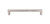 Top Knobs Aspen II Flat Sided 9" Center to Center Bar Pull, Brushed Satin Nickel - M1978