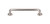Top Knobs M1990 Aspen II Rounded Pull 6" (c-c) - Brushed Satin Nickel