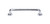 Top Knobs M1991 Aspen II Rounded Pull 6" (c-c) - Polished Chrome
