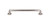 Top Knobs M1993 Aspen II Rounded Pull 9" (c-c) - Brushed Satin Nickel