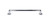 Top Knobs M1997 Aspen II Rounded Pull 12" (c-c) - Polished Chrome