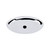 Top Knobs Aspen II Oval Backplate 1 3/4", Polished Chrome - M2015