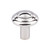 Top Knobs Aspen II Button 1 1/4" Diameter Round Knob, Polished Nickel - M2034