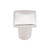 Top Knobs M2055 Aspen II Square Knob 3/4" - Polished Nickel