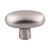 Top Knobs Aspen II Large Potato 2" Length Oval Knob, Brushed Satin Nickel - M2074