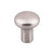Top Knobs Aspen II Round 1 1/8" Diameter Round Knob, Brushed Satin Nickel - M2080