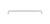 Top Knobs Tapered Bar 12 5/8" Center to Center Bar Pull, Polished Chrome - M2114