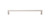 Top Knobs Latham 8 13/16" Center to Center Bar Pull, Stainless Steel - SS62