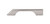 Top Knobs Sanctuary Tapered 5" Center to Center Bar Pull, Brushed Satin Nickel - TK14BSN