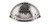Top Knobs TK172PN Trevi Cup Pull 2 1/2" (c-c) - Polished Nickel