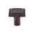 Top Knobs Trevi 1 1/4" Length Square Knob, Patina Rouge - TK174PAR
