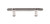 Top Knobs TK197BSN Luxor Pull 3 3/4" (c-c) - Brushed Satin Nickel