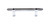 Top Knobs TK197PC Luxor Pull 3 3/4" (c-c) - Polished Chrome