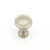 Schaub Traditional Door Knob 1-1/4" diam - Distressed Nickel - 703-DN