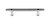 Top Knobs TK198PC Luxor Pull 5" (c-c) - Polished Chrome
