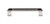 Top Knobs TK206PN Tower Bridge Pull 5" (c-c) - Polished Nickel