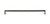Top Knobs TK207BSN Tower Bridge Pull 12" (c-c) - Brushed Satin Nickel
