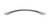 Top Knobs TK214BSN Sydney Flair Pull 9" (c-c) - Brushed Satin Nickel