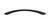 Top Knobs TK214SAB Sydney Flair Pull 9" (c-c) - Sable