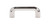 Top Knobs Victoria Falls 3" Center to Center Bar Pull, Polished Nickel - TK222PN