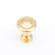 Schaub 703-03 Traditional Door Knob 1-1/4"diam - Polished Brass