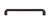 Top Knobs TK224SAB Victoria Falls Pull 8" (c-c) - Sable