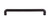 Top Knobs Victoria Falls 12" Center to Center Appliance Pull, Sable - TK226SAB
