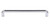 Top Knobs Victoria Falls 18" Center to Center Appliance Pull, Polished Chrome - TK227PC